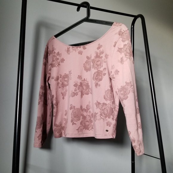 American Eagle | Floral Crop Top - Picture 1 of 4